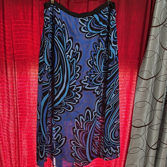 NWT Bob Mackie wearable Art skirt - Picture 7 of 8